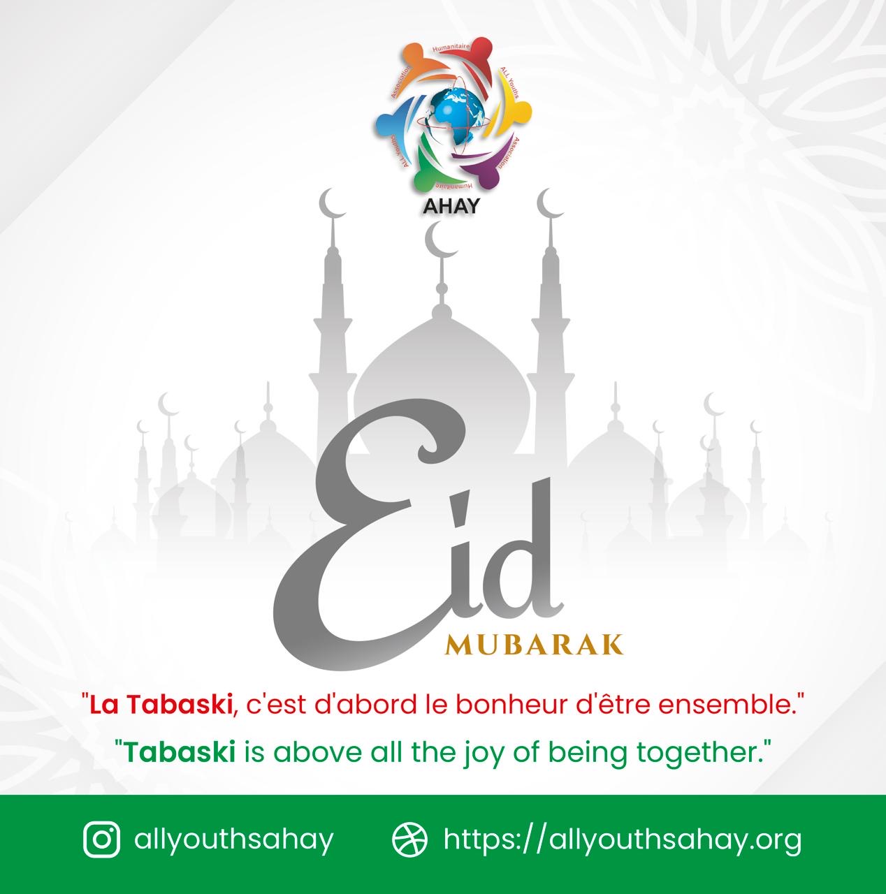 🌙 Bonne Fête de la Tabaski 🌙